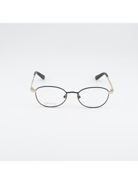 Gucci GG0591OJ 004 Eyeglasses Brown / Gold 50mm Oval Frame main image 8